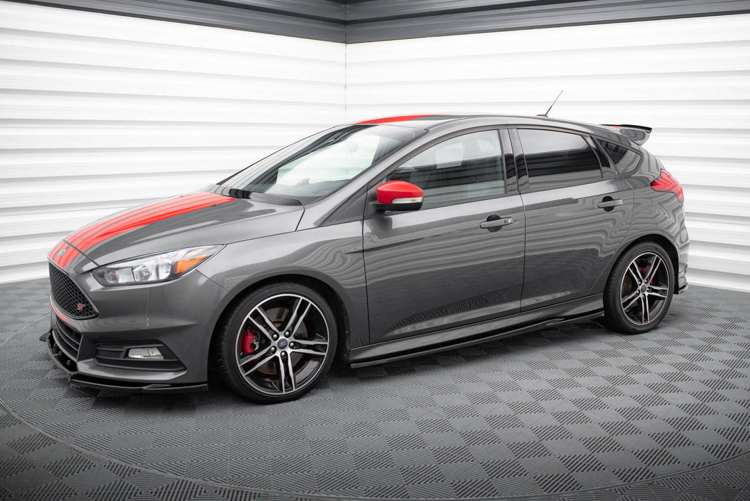 SIDE SKIRTS DIFFUSERS V.2 FORD FOCUS ST MK3 / MK3 FL