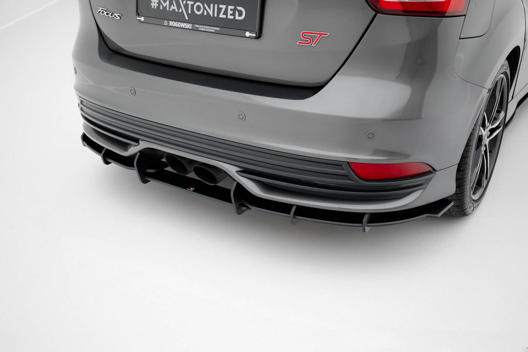 Street Pro Rear Diffuser Ford Focus ST Mk3 Facelift