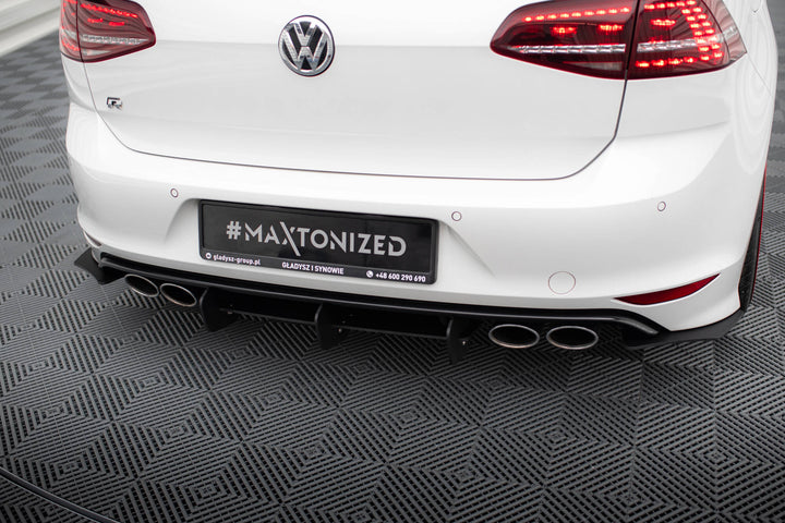 VW GOLF 7 R HATCHBACK REAR DIFFUSER & REAR SIDE SPLITTERS