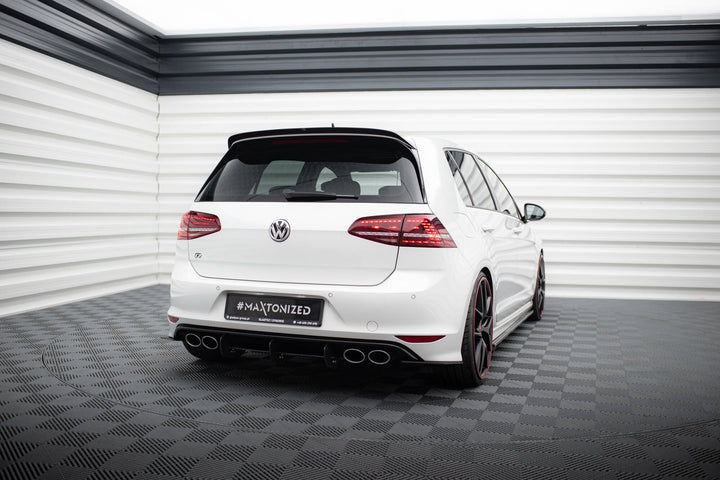 VW GOLF 7 R HATCHBACK REAR DIFFUSER & REAR SIDE SPLITTERS