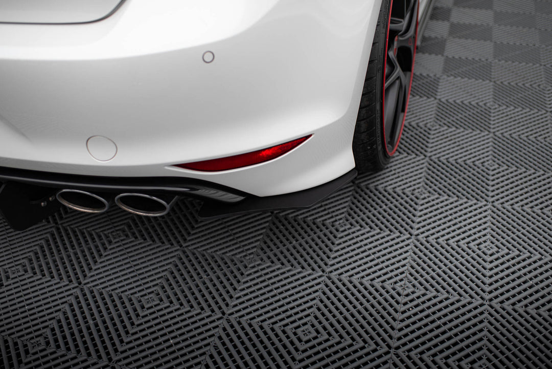 VW GOLF 7 R HATCHBACK REAR DIFFUSER & REAR SIDE SPLITTERS