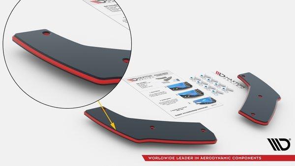 STREET PRO REAR SIDE SPLITTERS VOLKSWAGEN GOLF R MK8