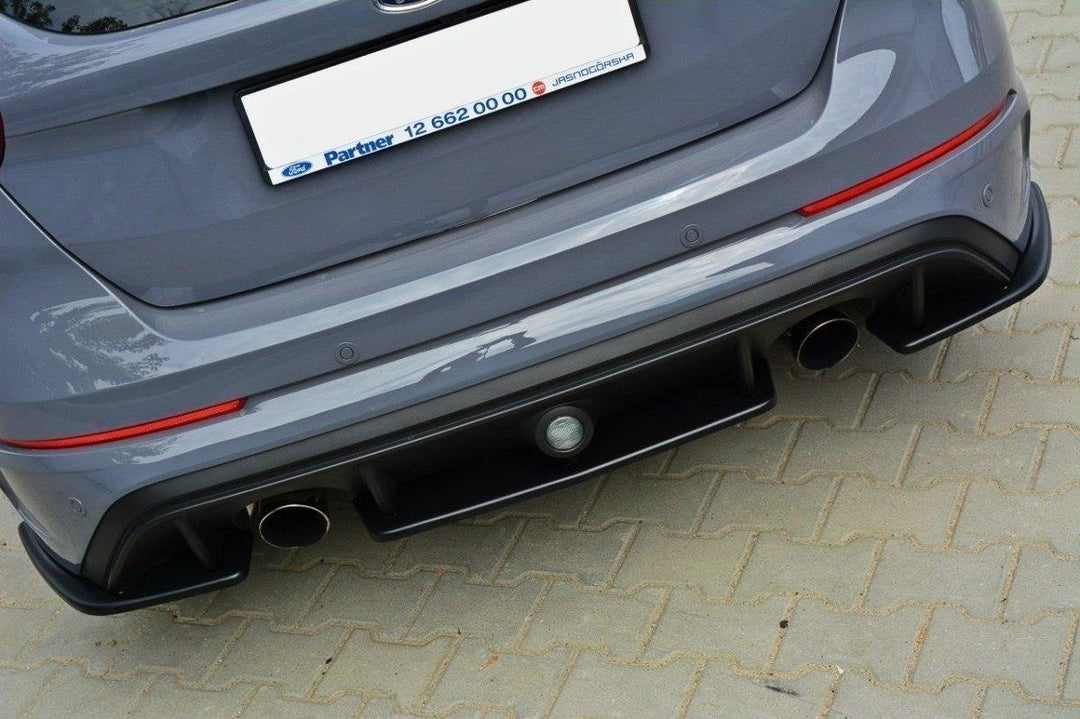 CENTRAL REAR SPLITTER FORD FOCUS RS MK3
