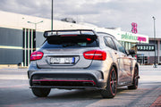 CENTRAL REAR SPLITTER (WITHOUT VERTICAL BARS) MERCEDES-BENZ GLA 45 AMG SUV (X156) PREFACE