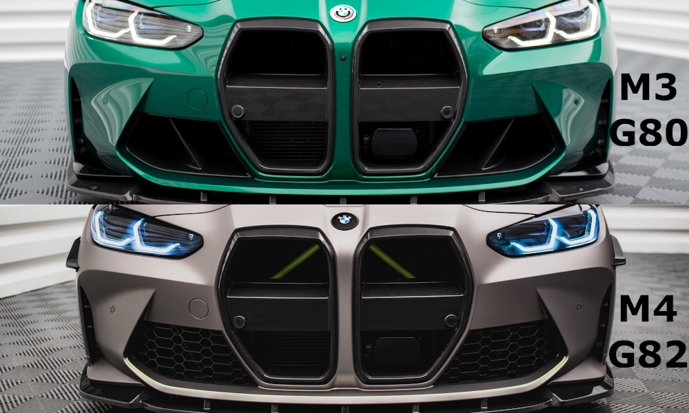 G80⁄82 M3⁄M4 フロントバンパー 純正コーナーガーニッシュ左右 FRONT