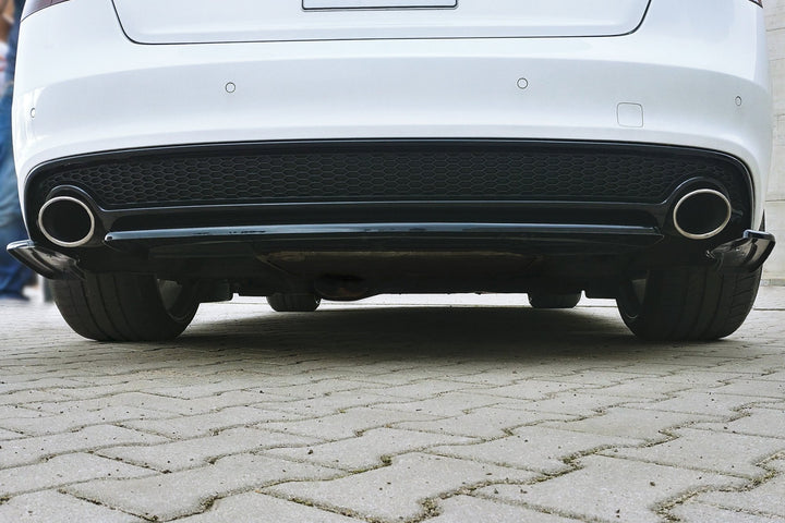 CENTRAL REAR SPLITTER AUDI A5 S-LINE 8T FL COUPE / SPORTBACK (WITHOUT VERTICAL BARS)