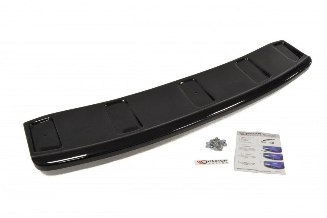 CENTRAL REAR SPLITTER AUDI A7 S-LINE C7 FL (WITH VERTICAL BARS)