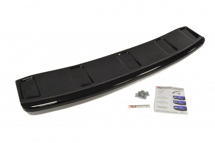 CENTRAL REAR SPLITTER AUDI A7 S-LINE C7 FL (WITH VERTICAL BARS)