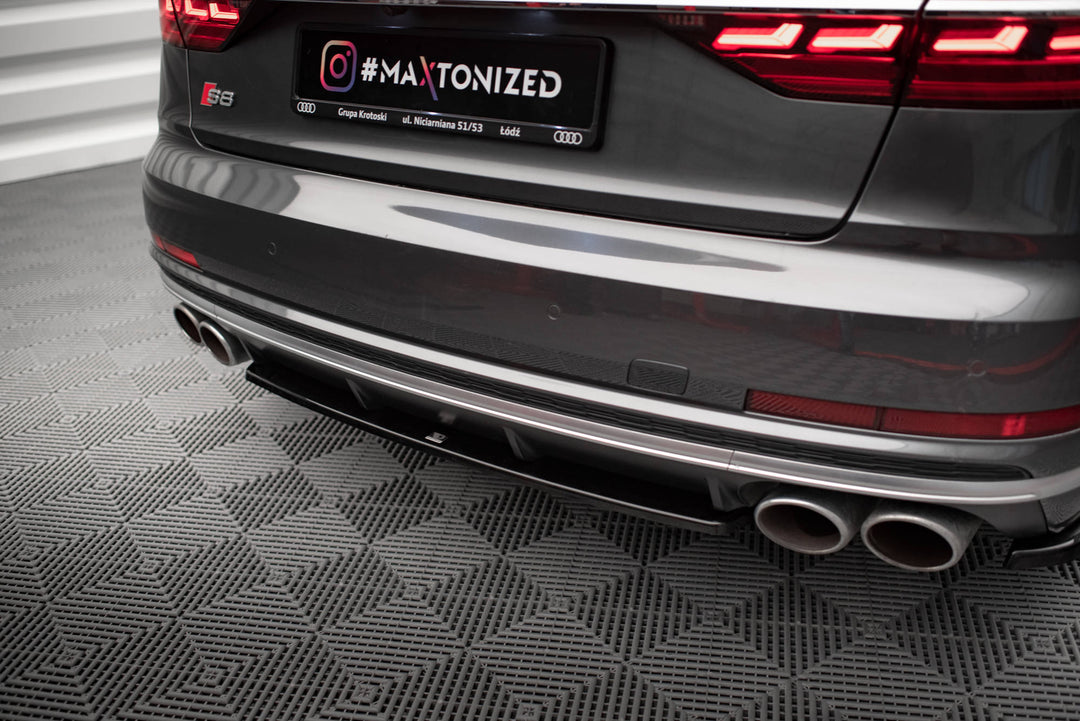 CENTRAL REAR SPLITTER FOR AUDI S8 D5