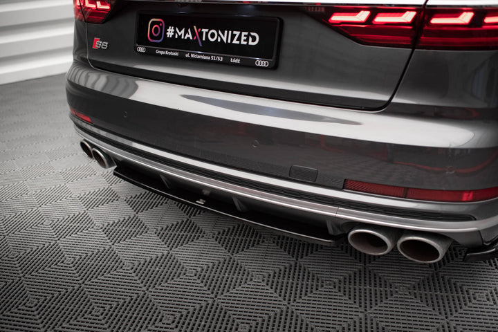 CENTRAL REAR SPLITTER FOR AUDI S8 D5