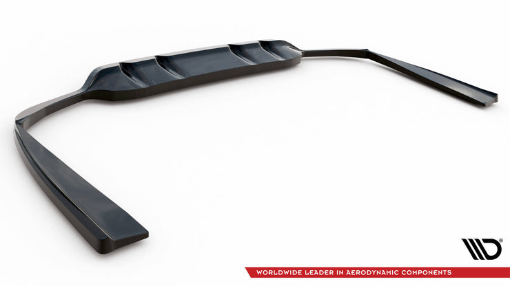 CENTRAL REAR SPLITTER (WITH VERTICAL BARS) MERCEDES-BENZ C COUPE AMG-LINE C205 FACELIFT