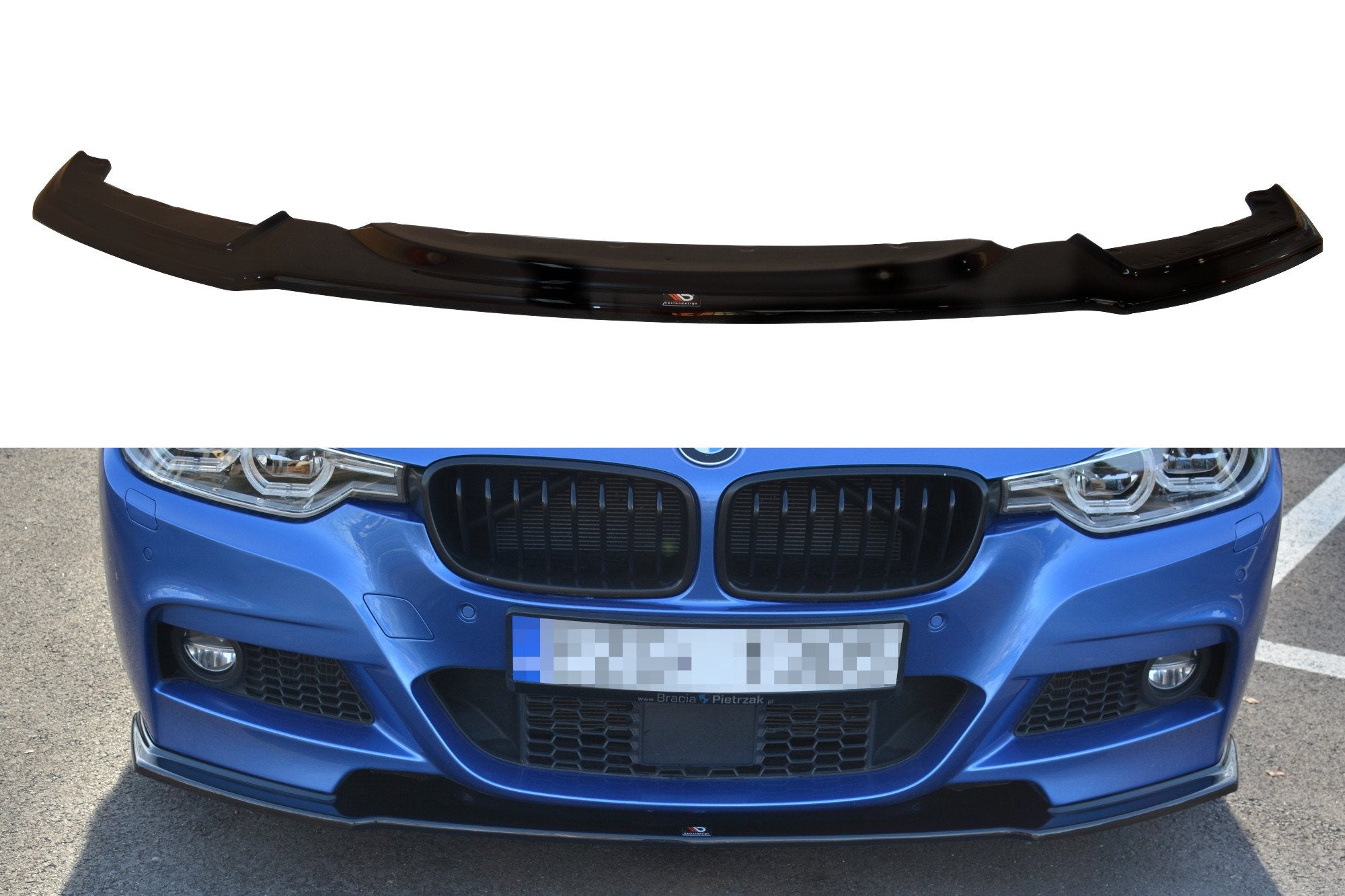 FRONT SPLITTER BMW 3-SERIES F30 FL SEDAN M-SPORT – Maxton Design USA