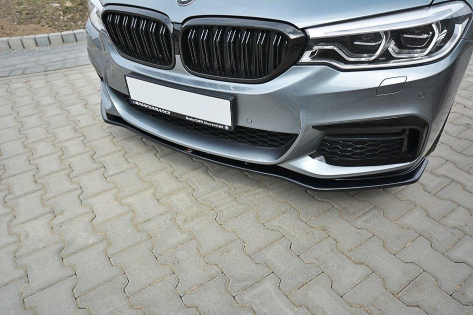 FRONT SPLITTER V.2 for BMW 5 G30/ G31 M-Pack Gloss Black, Our Offer \ BMW  \ Seria 5 \ G30-G31 [2017-2020] \ M-Pack