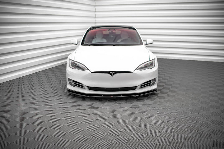 FRONT SPLITTER V.1 TESLA MODEL S FACELIFT