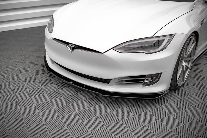 FRONT SPLITTER V.1 TESLA MODEL S FACELIFT