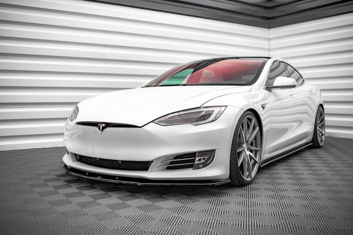 FRONT SPLITTER V.1 TESLA MODEL S FACELIFT