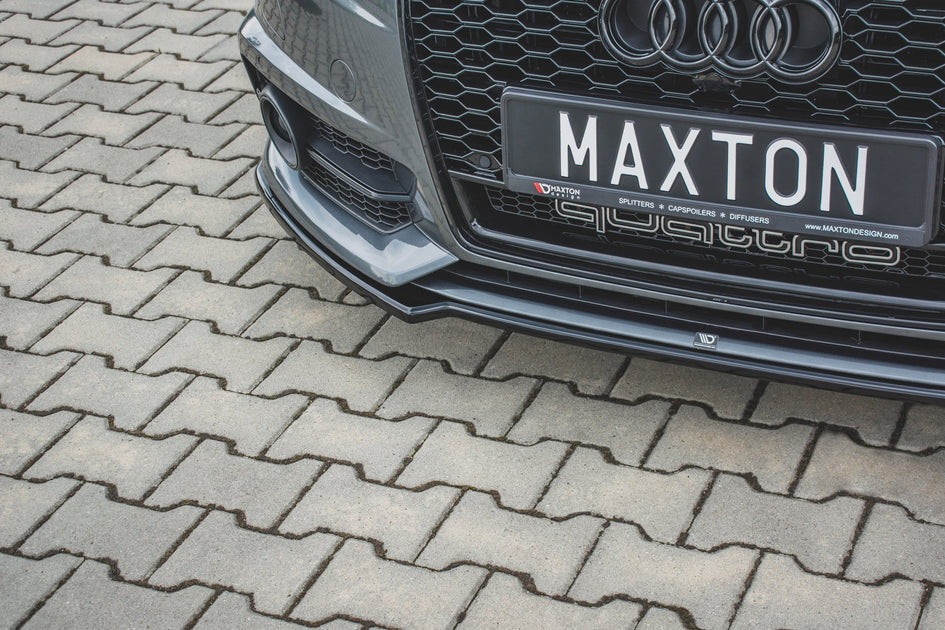 Maxton Design Front Splitter V.3 Audi S6/A6 S-line