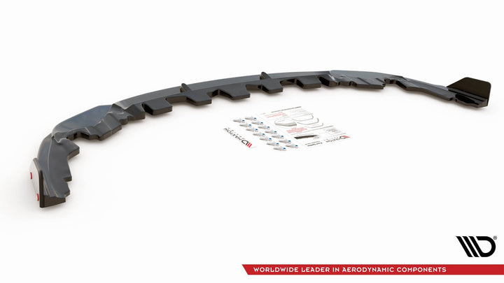 FRONT SPLITTER + FLAPS V.1 BMW M8 GRAN COUPE F93 / COUPE F92