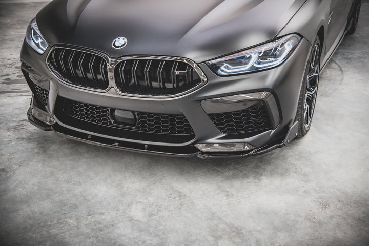 FRONT SPLITTER + FLAPS V.1 BMW M8 GRAN COUPE F93 / COUPE F92
