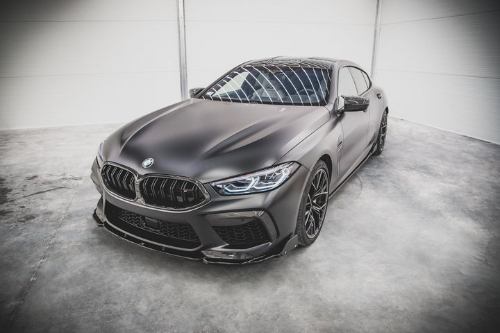 FRONT SPLITTER + FLAPS V.1 BMW M8 GRAN COUPE F93 / COUPE F92