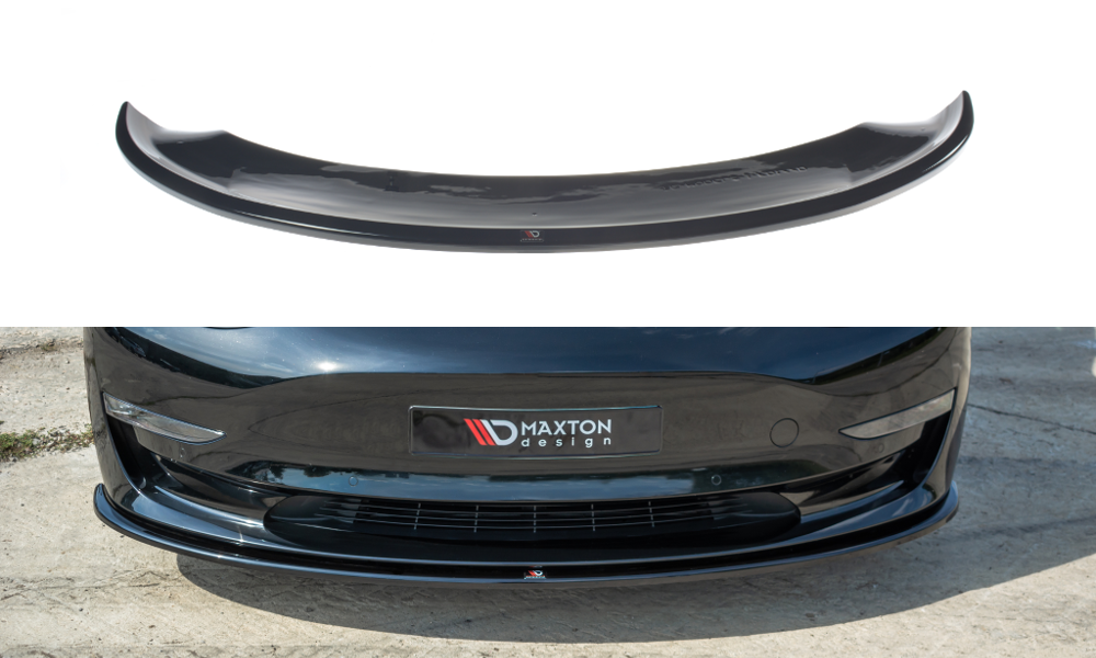 Buy Bomely Front Bumper Lip Compatible With Tesla Model Y Fr