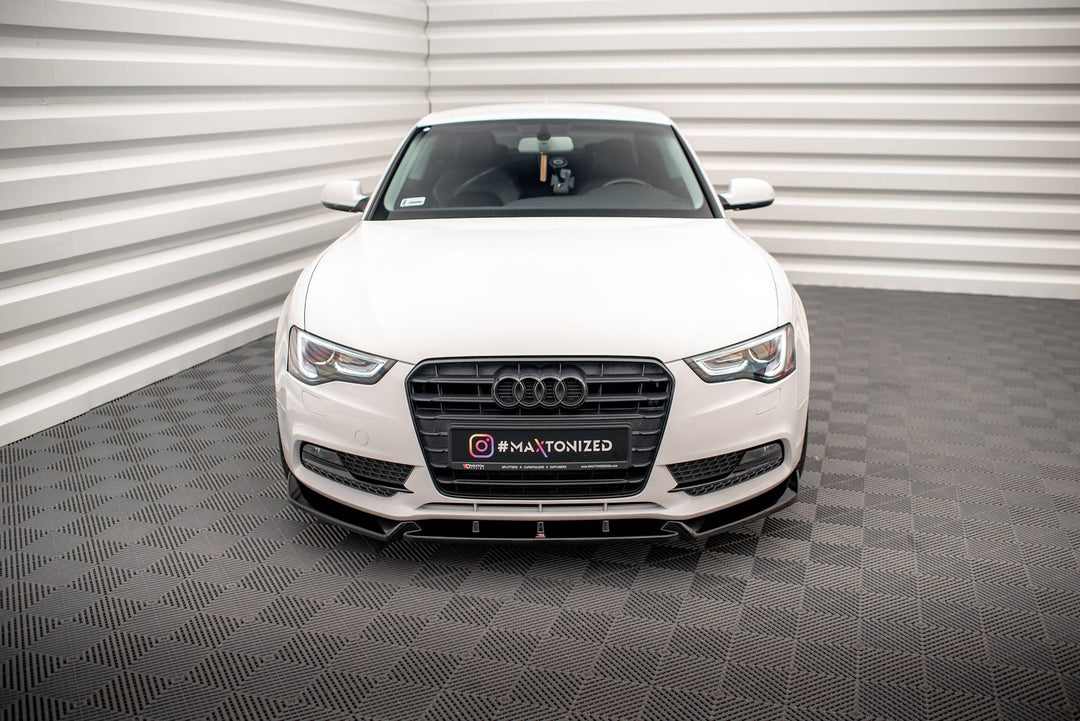 FRONT SPLITTER V.1 AUDI A5 COUPE 8T FACELIFT