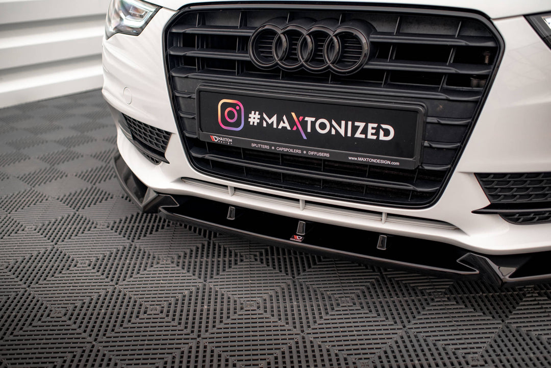 FRONT SPLITTER V.1 AUDI A5 COUPE 8T FACELIFT