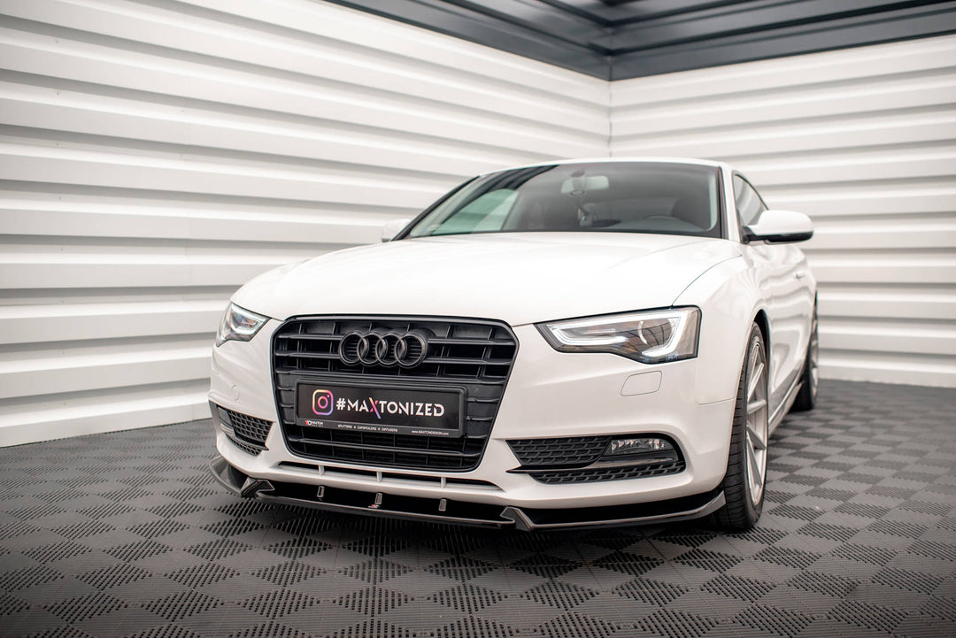 FRONT SPLITTER V.1 AUDI A5 COUPE 8T FACELIFT