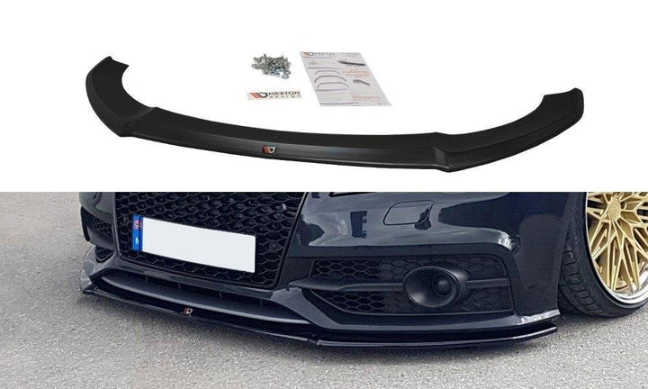FRONT SPLITTER V.1 AUDI S7 / A7 S-LINE C7