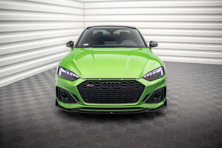 FRONT SPLITTER + FLAPS V.1 AUDI RS5 F5 FACELIFT