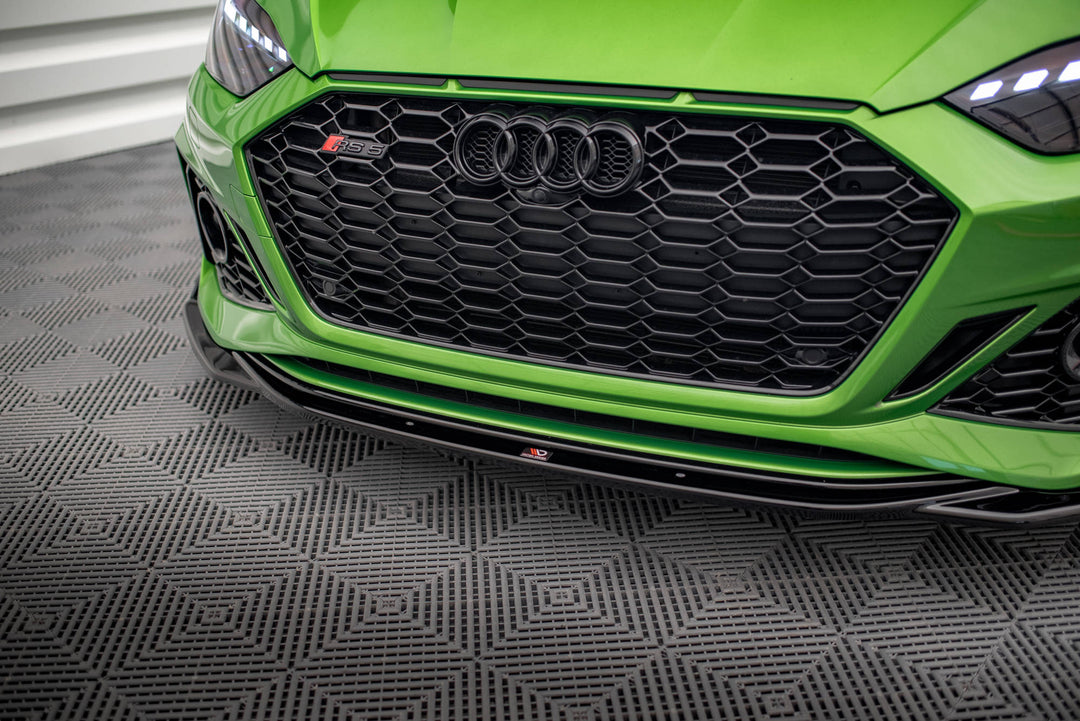 FRONT SPLITTER + FLAPS V.1 AUDI RS5 F5 FACELIFT