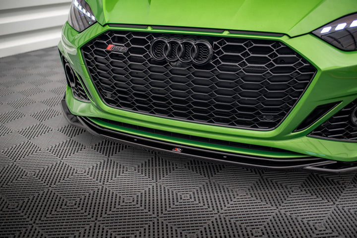 FRONT SPLITTER + FLAPS V.1 AUDI RS5 F5 FACELIFT