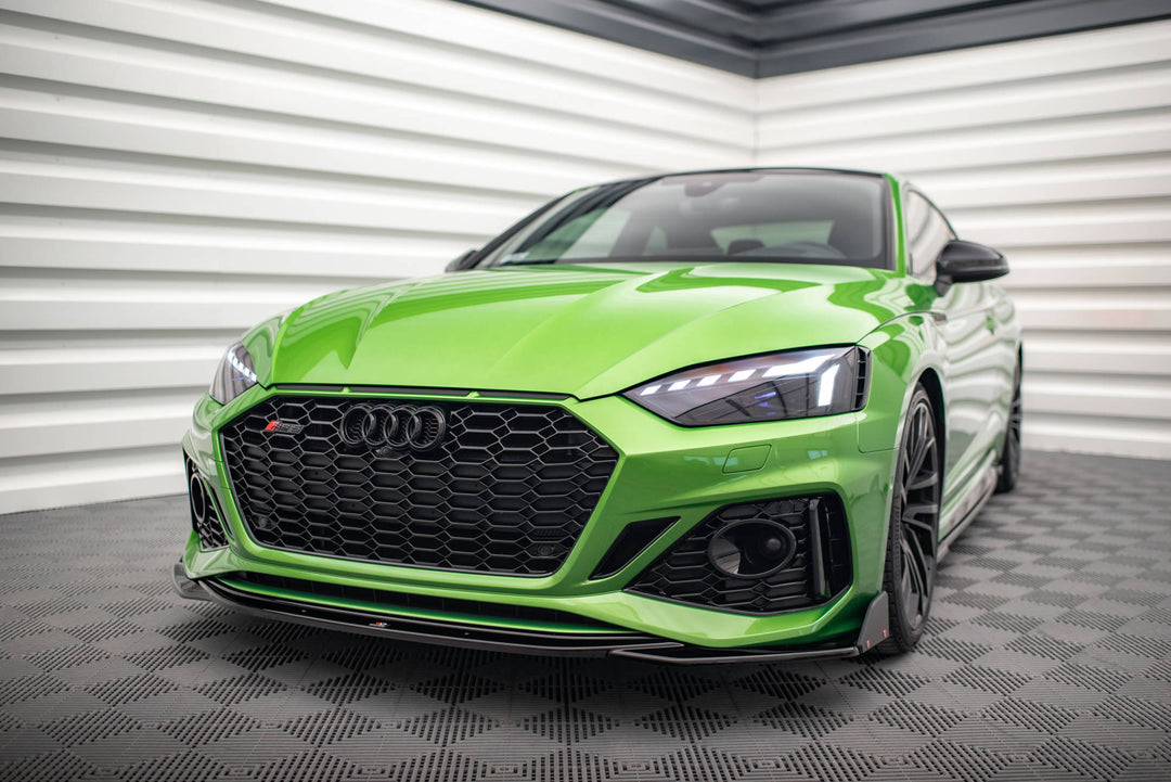 FRONT SPLITTER + FLAPS V.1 AUDI RS5 F5 FACELIFT