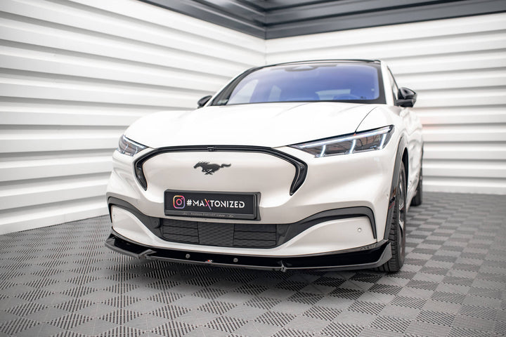 FRONT SPLITTER V.1 FORD MUSTANG MACH-E MK1