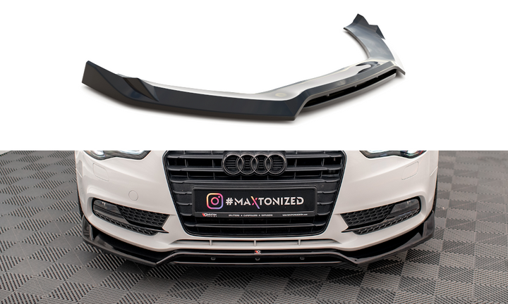 FRONT SPLITTER V.2 AUDI A5 COUPE 8T FACELIFT