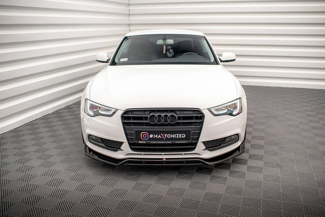 FRONT SPLITTER V.2 AUDI A5 COUPE 8T FACELIFT