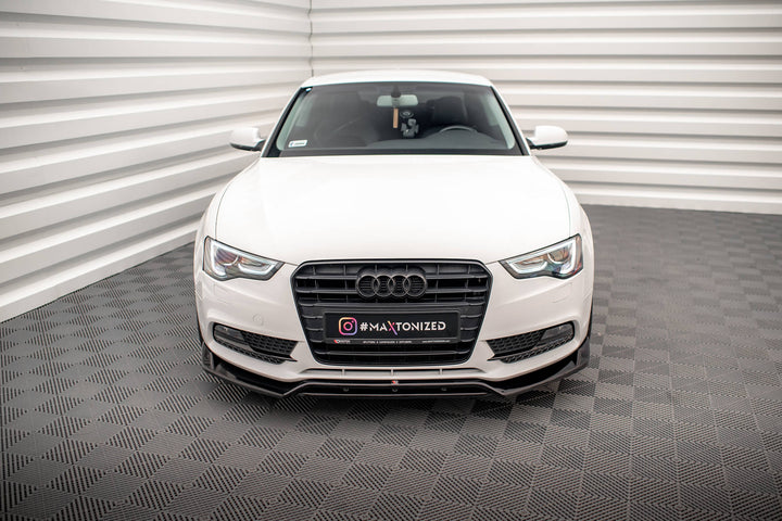 FRONT SPLITTER V.2 AUDI A5 COUPE 8T FACELIFT