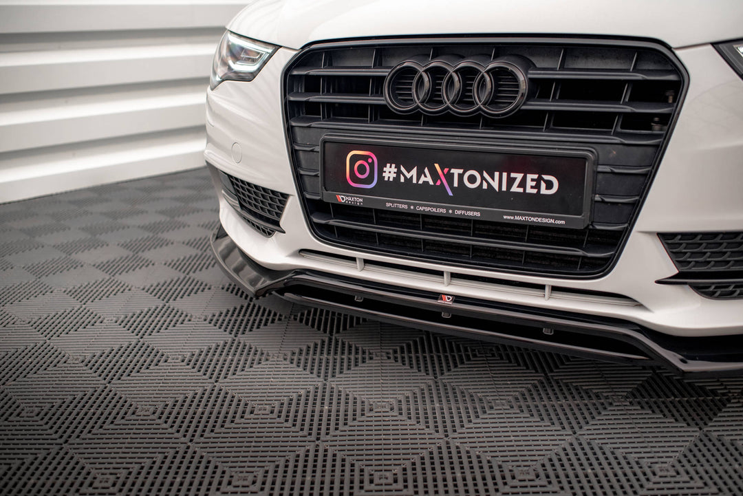 FRONT SPLITTER V.2 AUDI A5 COUPE 8T FACELIFT