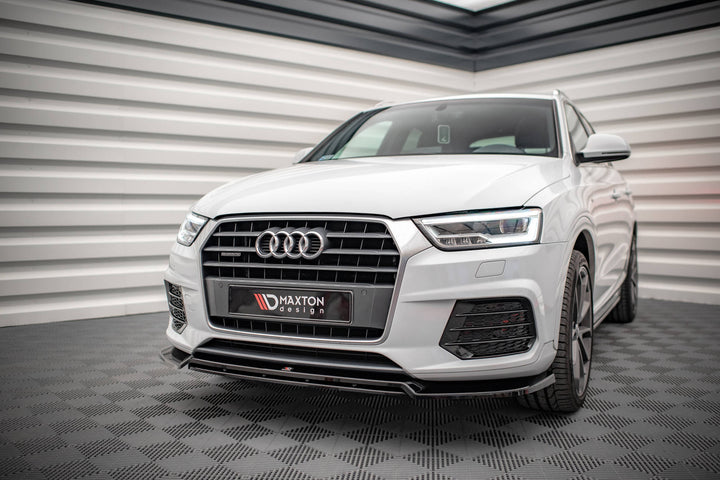FRONT SPLITTER V.2 AUDI Q3 S-LINE 8U FACELIFT