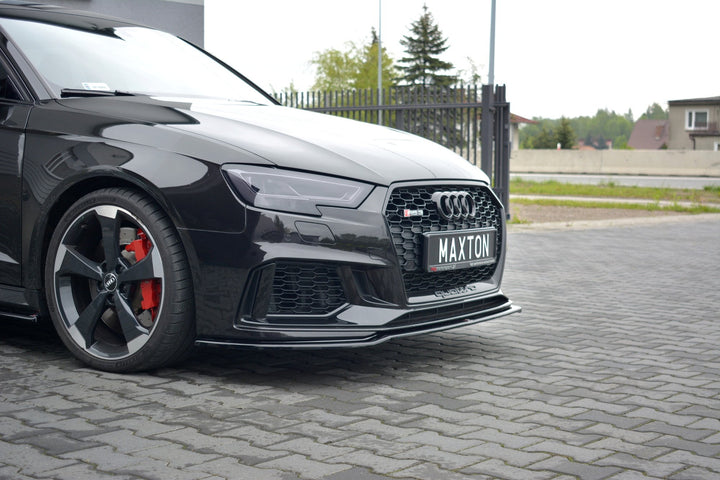 FRONT SPLITTER V.2 AUDI RS3 8V FL SPORTBACK