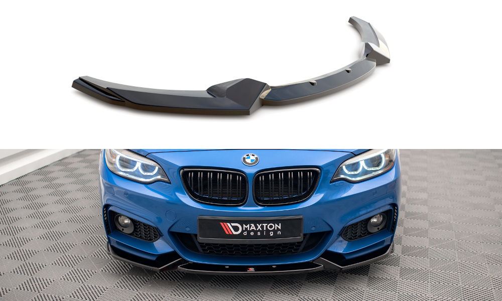 FRONT SPLITTER V.2 BMW 2 M PACK F22 Maxton Design USA