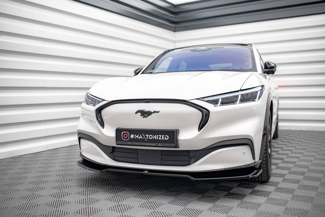 FRONT SPLITTER V.2 FORD MUSTANG MACH-E MK1