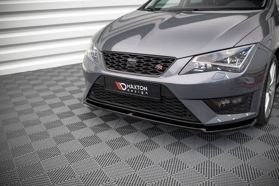 Seat Leon MK3 FR Front Lip Splitter pre-face and face lift
