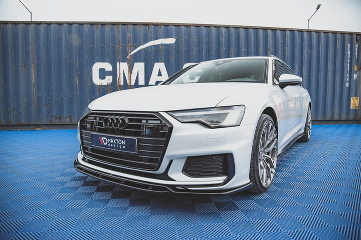 FRONT SPLITTER V.3 AUDI A6 S-LINE / S6 C8
