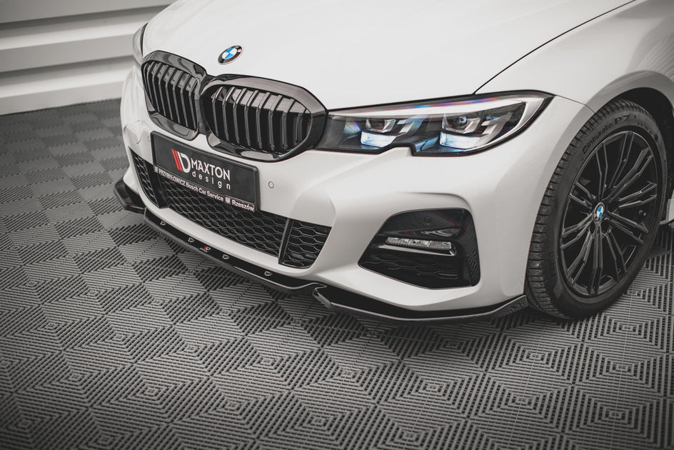 Front Lippe / Front Splitter / Frontansatz Street Pro für BMW 3er G20 / G21  M-Paket von Maxton Design
