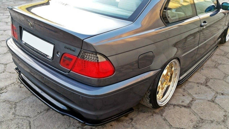 REAR SIDE SPLITTERS FOR BMW 3 E46 MPACK COUPE