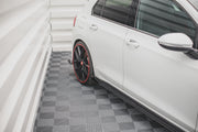 RACING DURABILITY SIDE SKIRTS DIFFUSERS + FLAPS VOLKSWAGEN GOLF 8 GTI / GTI CLUBSPORT / R-LINE