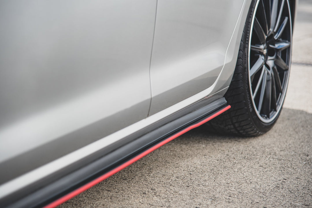 RACING DURABILITY SIDE SKIRTS DIFFUSERS VW GOLF 7 GTI
