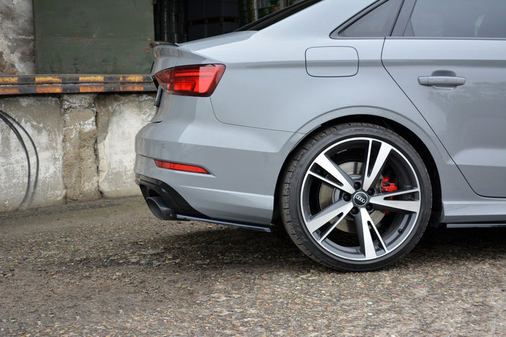 REAR SIDE SPLITTERS AUDI RS3 8V FL SEDAN