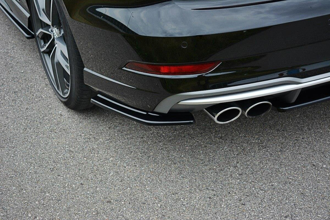 REAR SIDE SPLITTERS AUDI S3 / A3 S-LINE 8V FL SEDAN